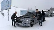 2022 Mercedes C-Class Sedan spy photo