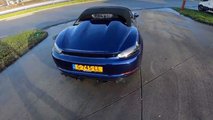 Porsche 718 Spyder'ın 305 km/sa hıza ulaşmasını izleyin!