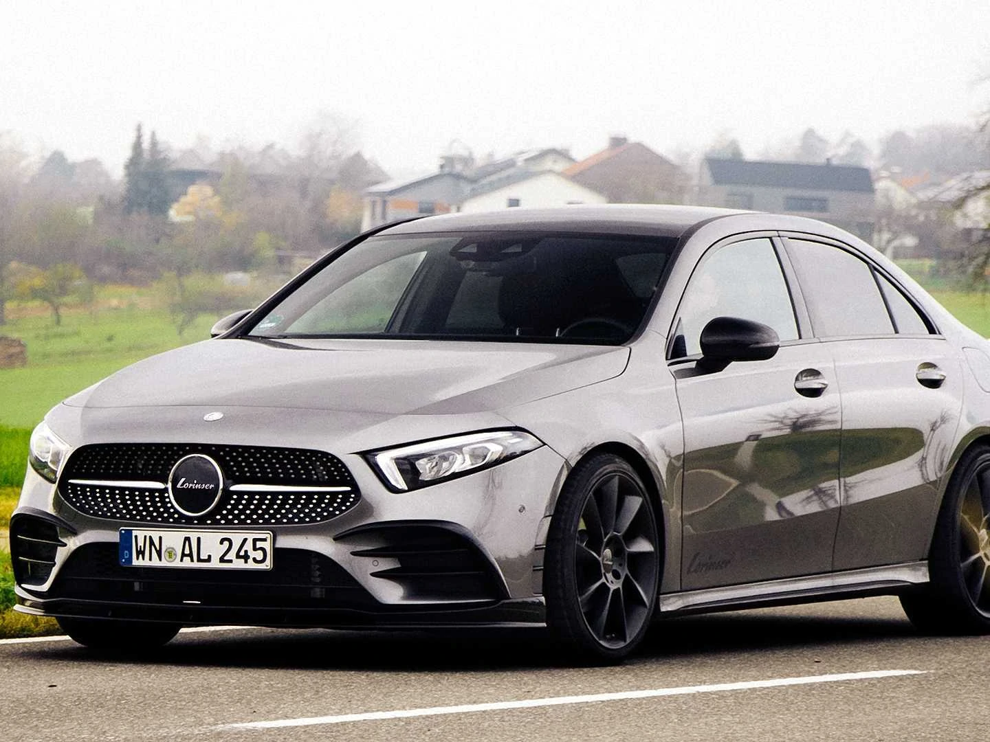 A Klasse Limousine Von Lorinser Kriegt Mehr Power Und Aero