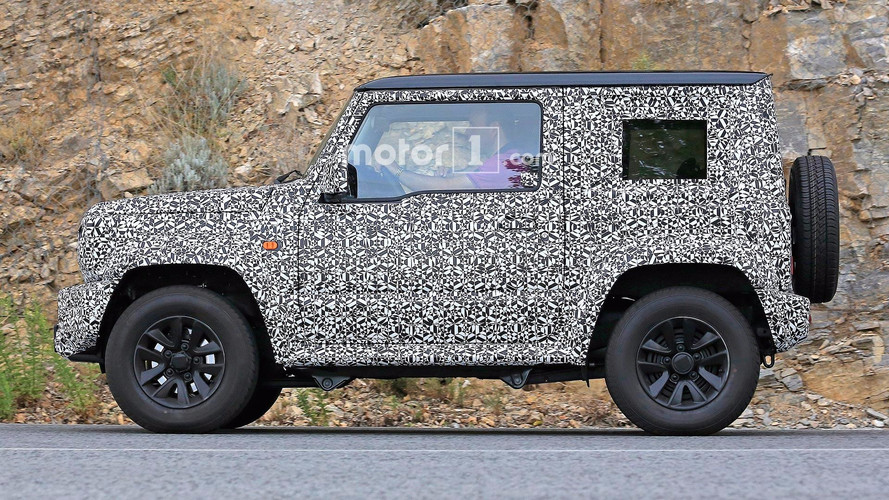 2018 Suzuki Jimny Spy Photos