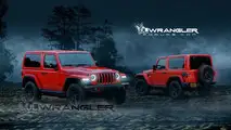 2018 Jeep Wrangler Two-Door Rendering
