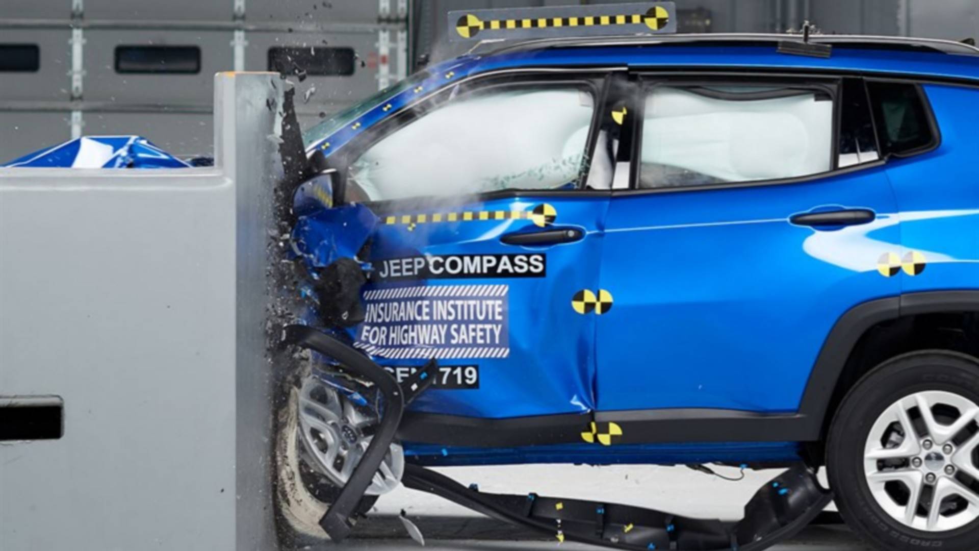 Crash Test Jeep Compass (EUA) Fotos