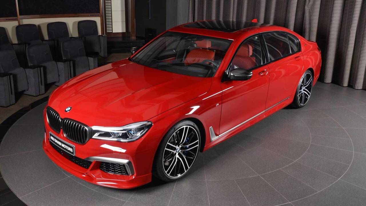 This Arrest Me Red Bmw M760li Xdrive Is An Attention Getter