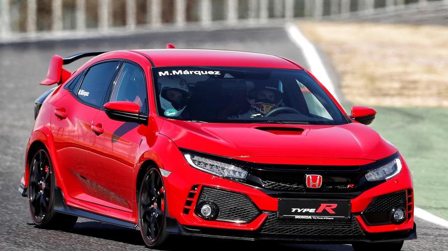 Honda Civic Type R y pilotos HRC