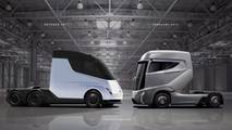 Tesla Semi TIR render