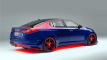 Superman-themed Kia Optima Hybrid 07.2.2013