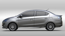 Mitsubishi G4 Compact Sedan Concept 15.04.2013