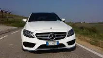 Mercedes C300 h Station Wagon, test di consumo reale Roma-Forlì