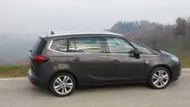 Opel Zafira Tourer 1.6 CDTI, test di consumo reale Roma-Forlì