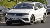 2018 VW Touareg yeni casus fotoğraflar