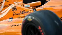 El coche de Fernando Alonso, Andretti Autosport Honda
