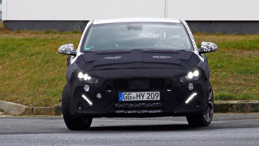 Hyundai i30 Fastback Spy Shots