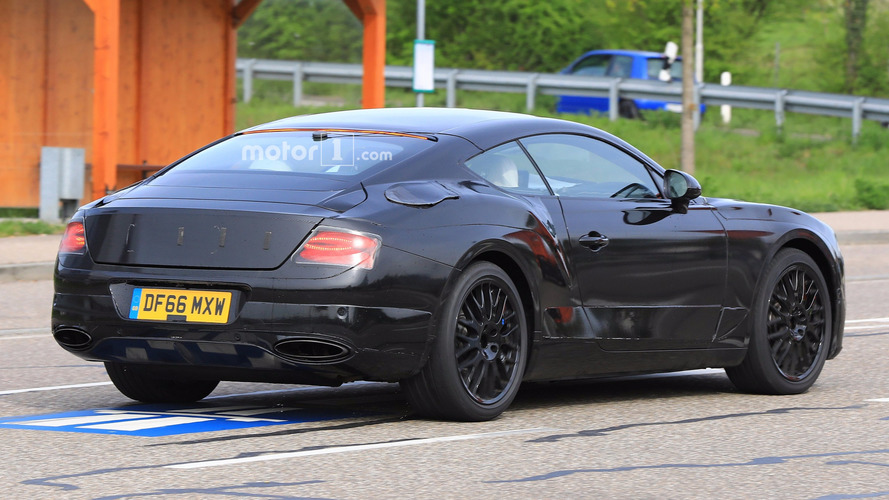 2018 Bentley Continental GT spy photo
