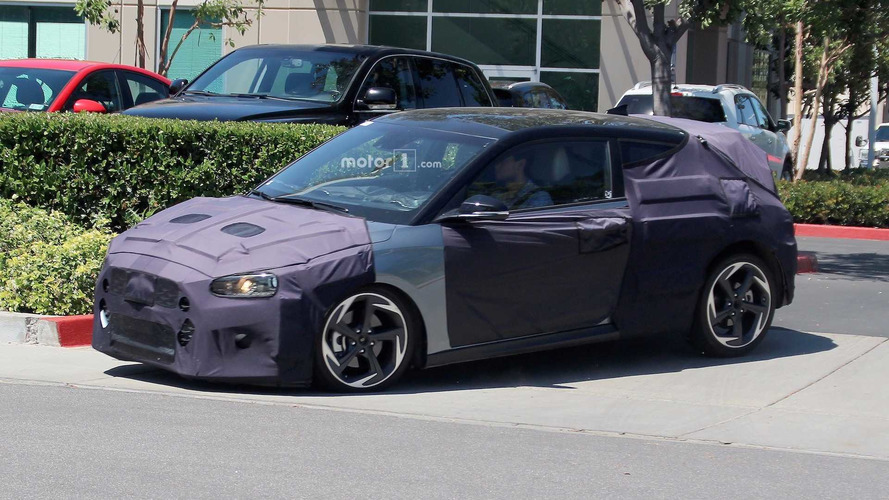 Hyundai Veloster 2018 fotos espía
