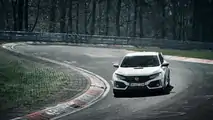 Honda Civic Type R takes down Nurburgring lap record for a FWD car