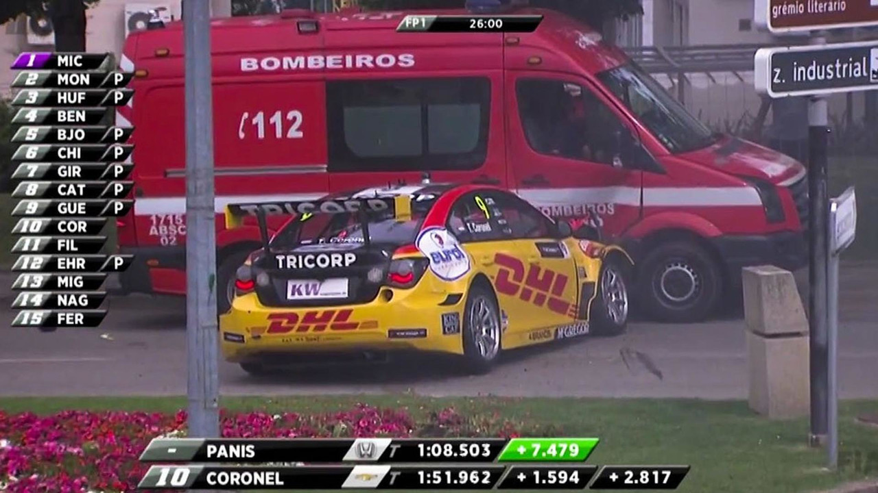 Tom Coronel crash WTCC