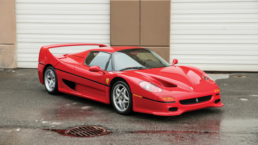 En venta el Ferrari F50 de 1995 de Mike Tyson