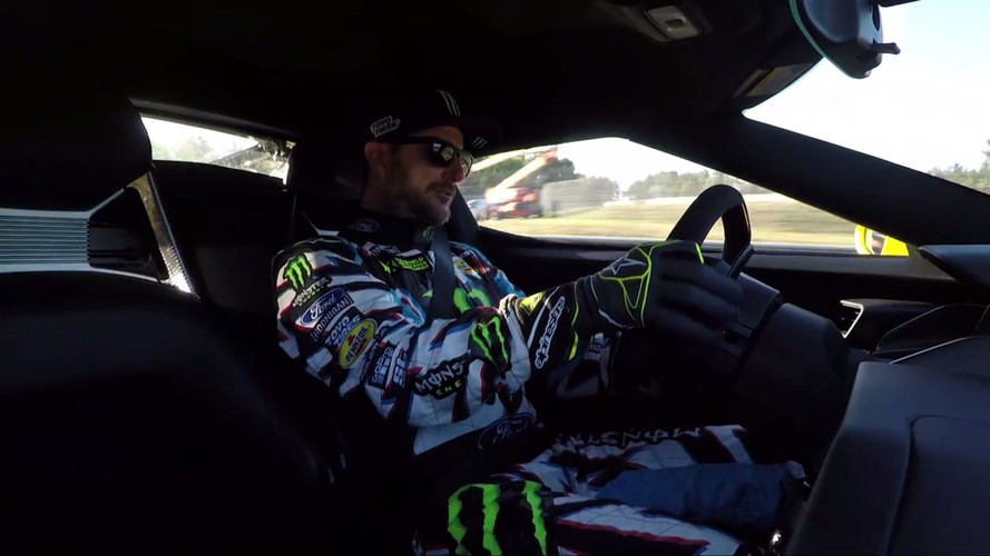 Ken Block Ford GT Le Mans