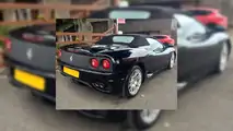 David Beckham Ferrari 360 Spider
