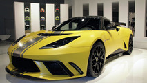 Lotus Evora GTE road car live in Frankfurt