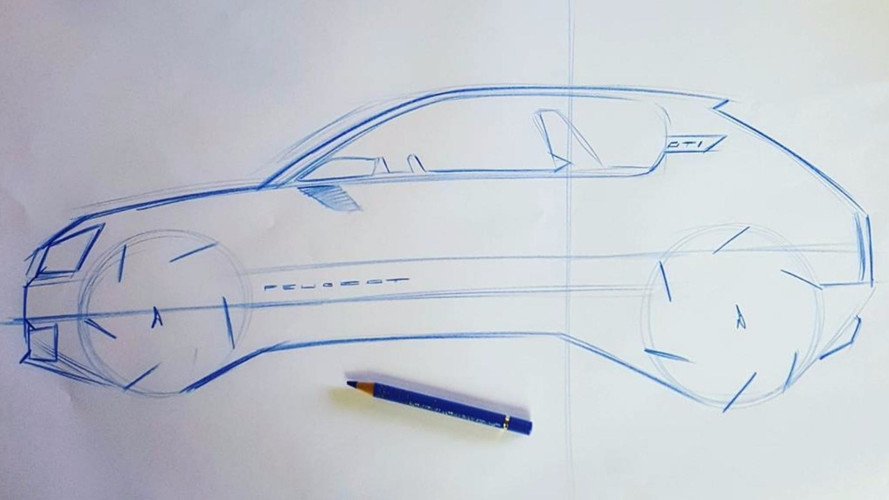 Sketchs Peugeot 205 GTI