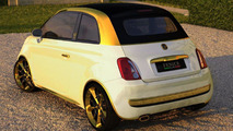 Fiat 500C La Dolce Vita Gold and Diamonds by Fenice Milano 18.01.2011