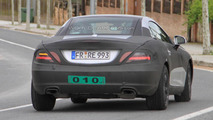 2012 Mercedes SLK Prototype caught with a little less camo
