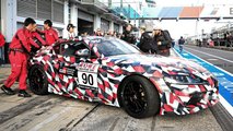 Toyota Supra yarış aracı casus fotoğraf