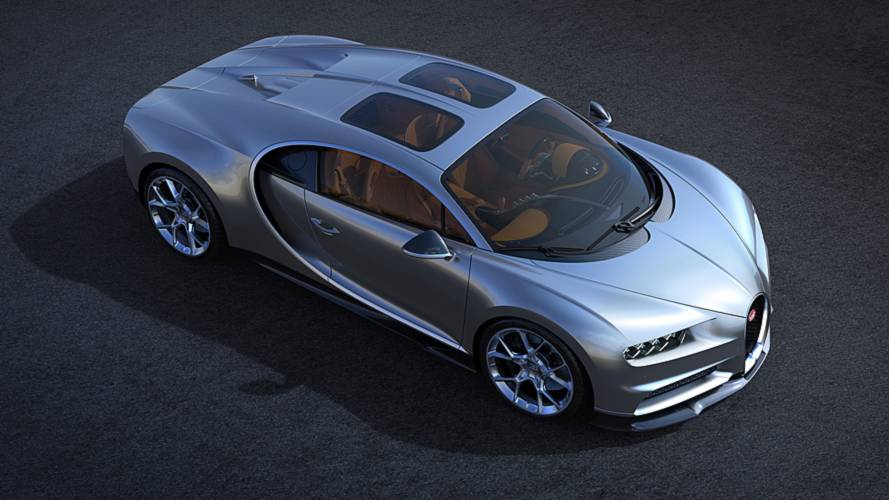 Bugatti Chiron's New Sky View Roof Looks Cool, Adds Headroom