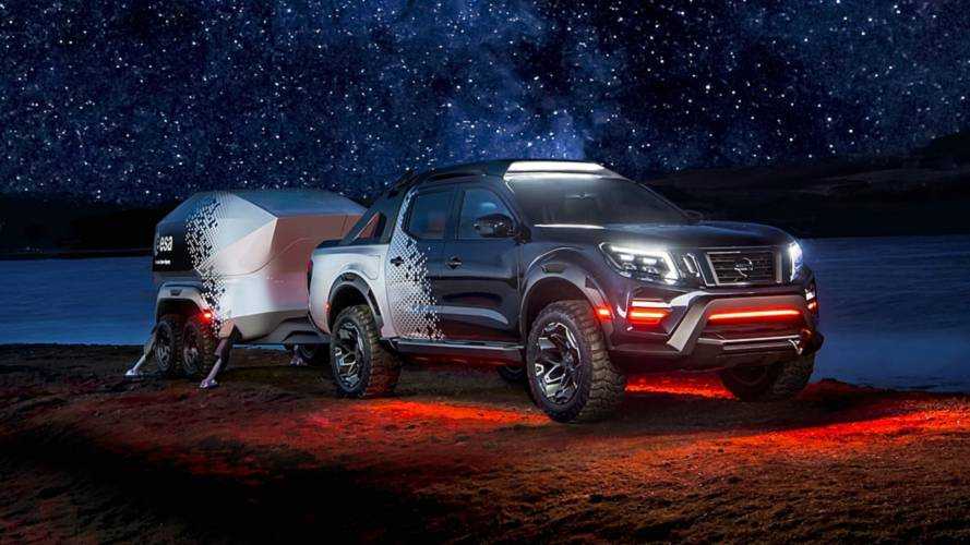 Nissan Navara Dark Sky konsepti tekerlekli bir rasathane