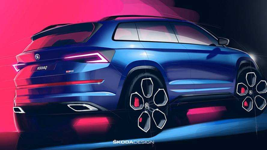 2019 Skoda Kodiaq RS teaser