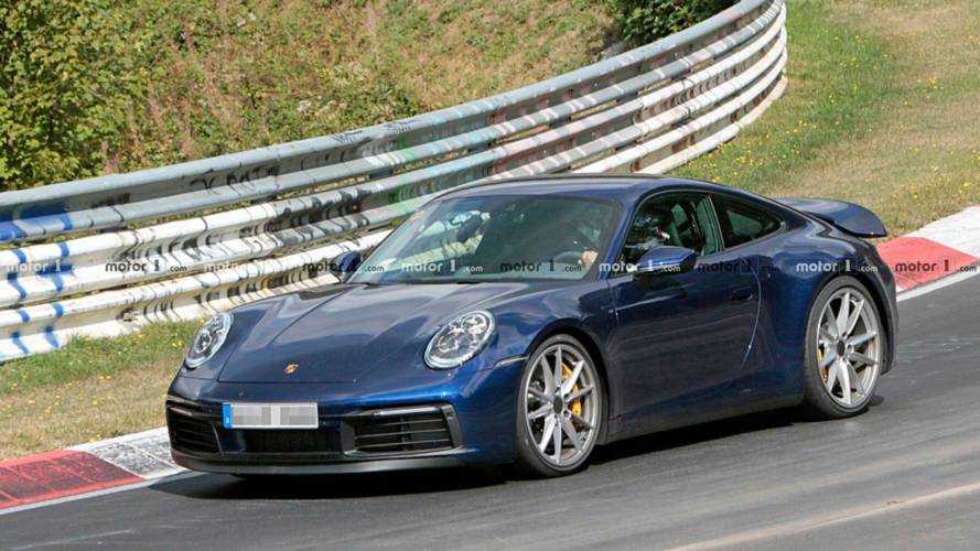 Porsche 911 Nürburgring spy photo