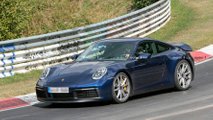 Porsche 911 Nürburgring spy photo