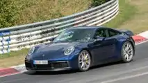Porsche 911 Nürburgring spy photo
