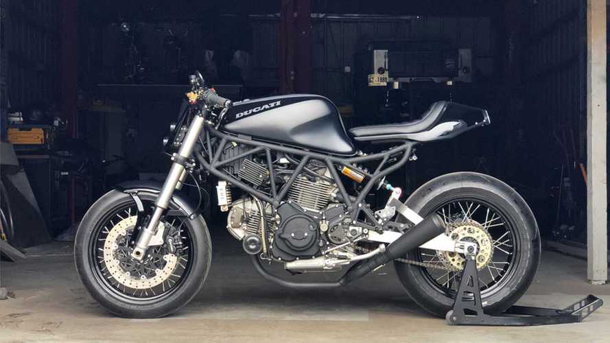 Stunning Custom Ducati 750 SS Streetfighter