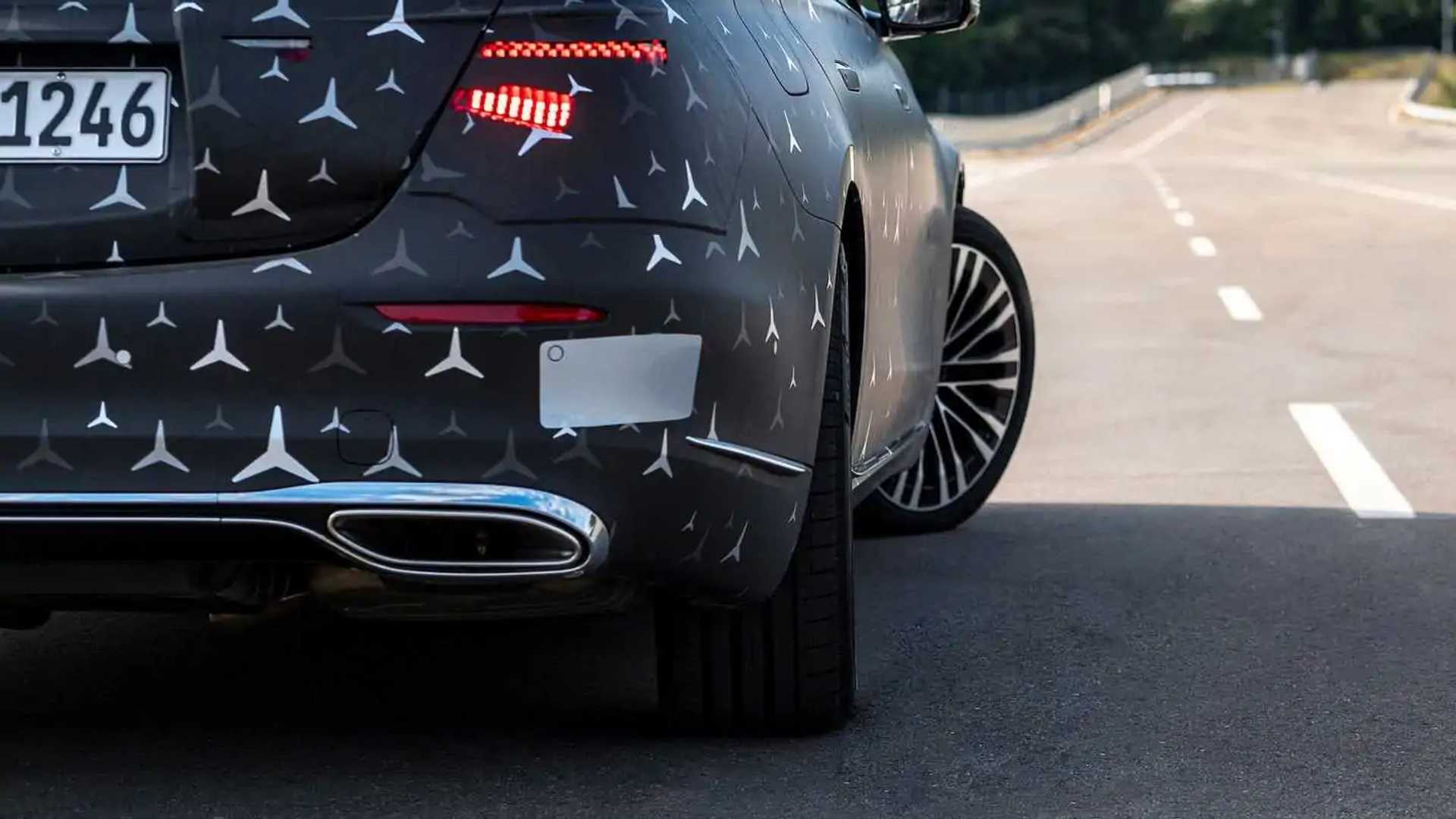 2021 MercedesBenz SClass EActive Body Control teaser Photos