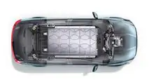 Aiways U5 - Batterie-Sandwich-Struktur