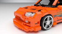 Lego Ideas Toyota MkIV Supra from 'The Fast and the Furious'