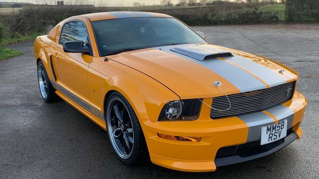 Vincent Kompany's Ford Mustang