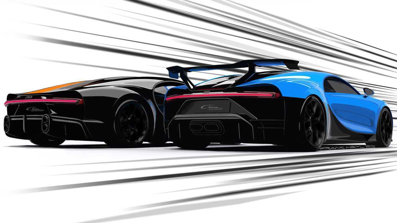 Bugatti Chiron Pur Sport и Super Sport 300+