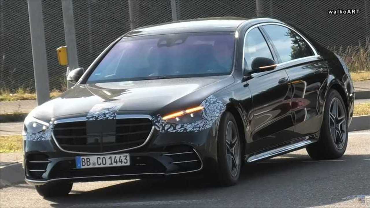 Casus videodan 2021 Mercedes S-Class ekran görüntüsü