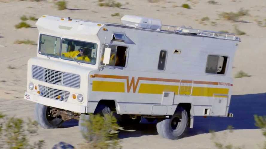 Winnebago Gets Off-Road Suspension, LS7 V8 Before Tipping On Its Side