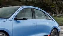 Hyundai Ioniq 6 N, il render di Motor1.com