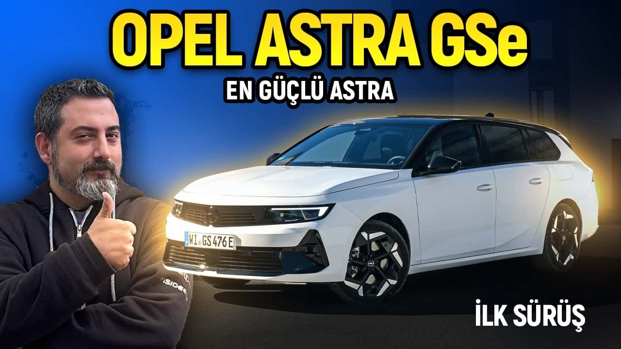 Opel Astra GSe İlk Sürüş Cover
