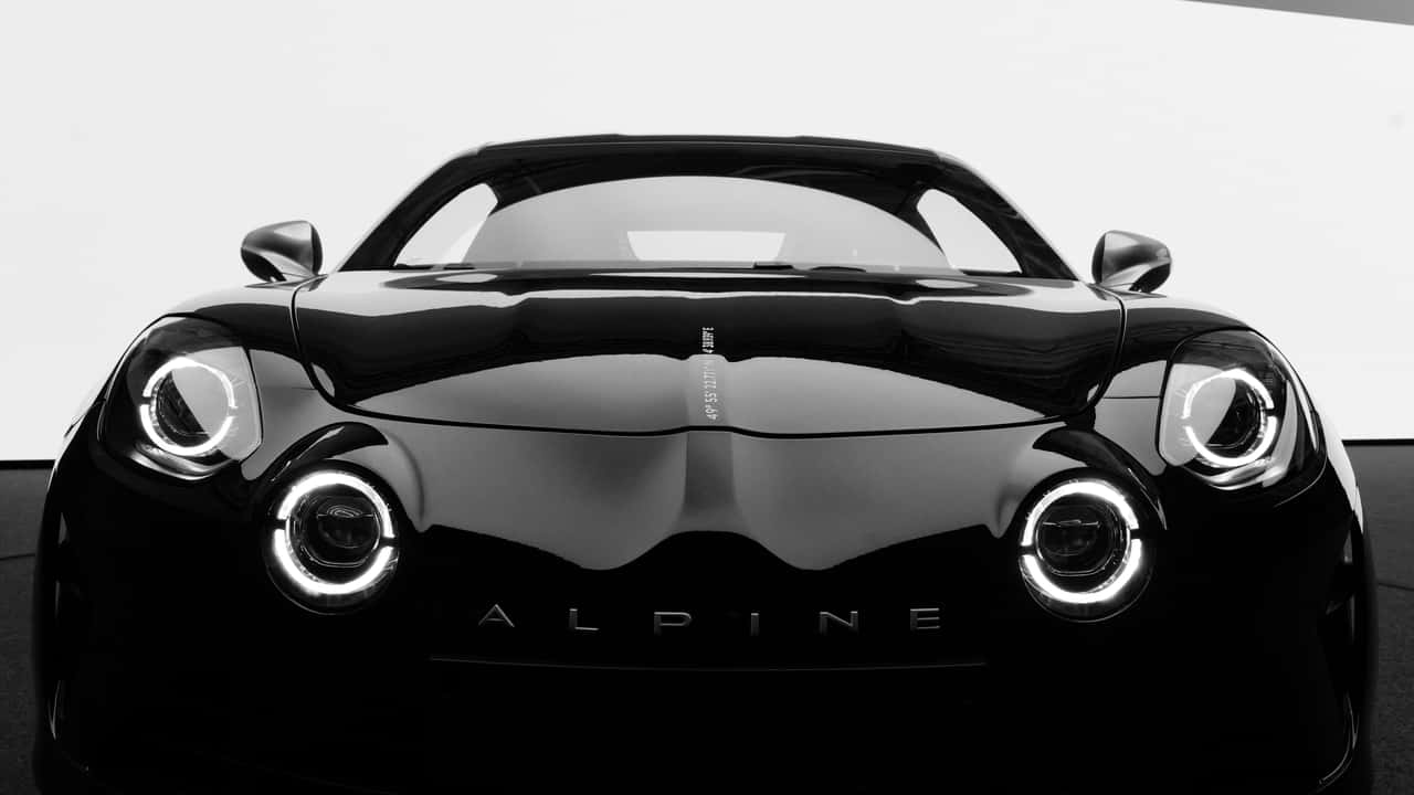 Alpine A110 S x Mathieu Cesar