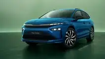 Skoda Enyaq Sportline (2025): la parte anteriore