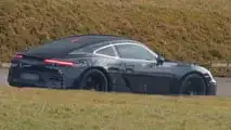 Photos d'espionnage de la Porsche 718 Cayman EV