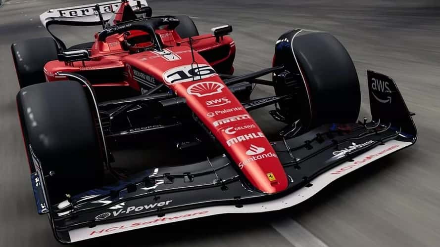 Fotos: Ferrari F1 presenta su decoración especial para Las Vegas