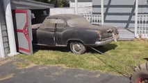 La Borgward Isabella trovata in un fienile negli USA