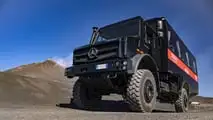 Unimog Autobus Fuoristrada sull'Etna